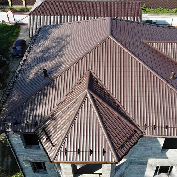 Монтаж сложной крыши и кровли в Зернограде и Ростовской области